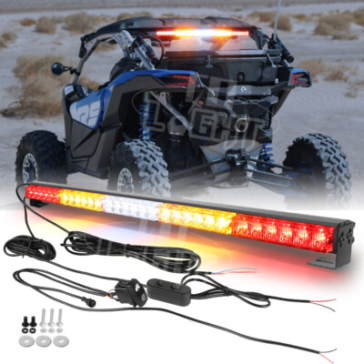30'' Rear LED Chase Light Bar For 2017-2024 Can-am Maverick X3 MAX XRS XDS-RYWYR