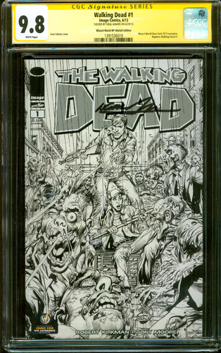 Walking Dead 1 CGC SS 9.8 Neal Adams Exclusive NY Sketch Variant Signed 6/13 - 第 1/5 張圖片