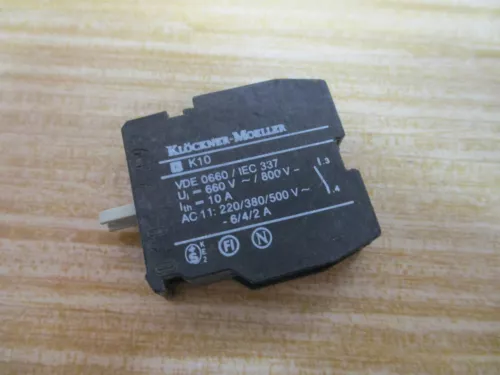Eaton Cutler Hammer Moeller EK10 Contact K10 (Pack of 10)