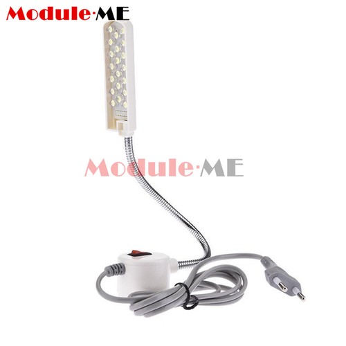 30 LED Flexible Brillante Máquina de Coser Luz de Trabajo Lámpara de Cuello de Ganso Base Magnética - Imagen 10 de 10