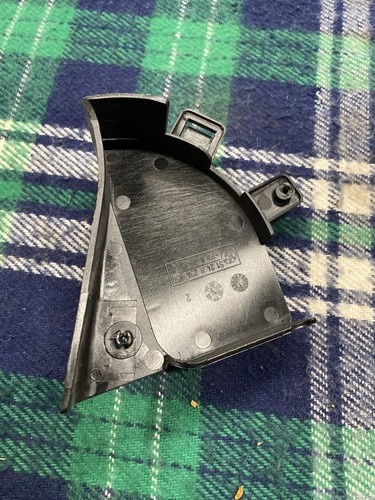 2003 BMW E46 330xi REAR TRUNK LID LOCK LATCH CYLINDER COVER TRIM OEM - Picture 2 of 5