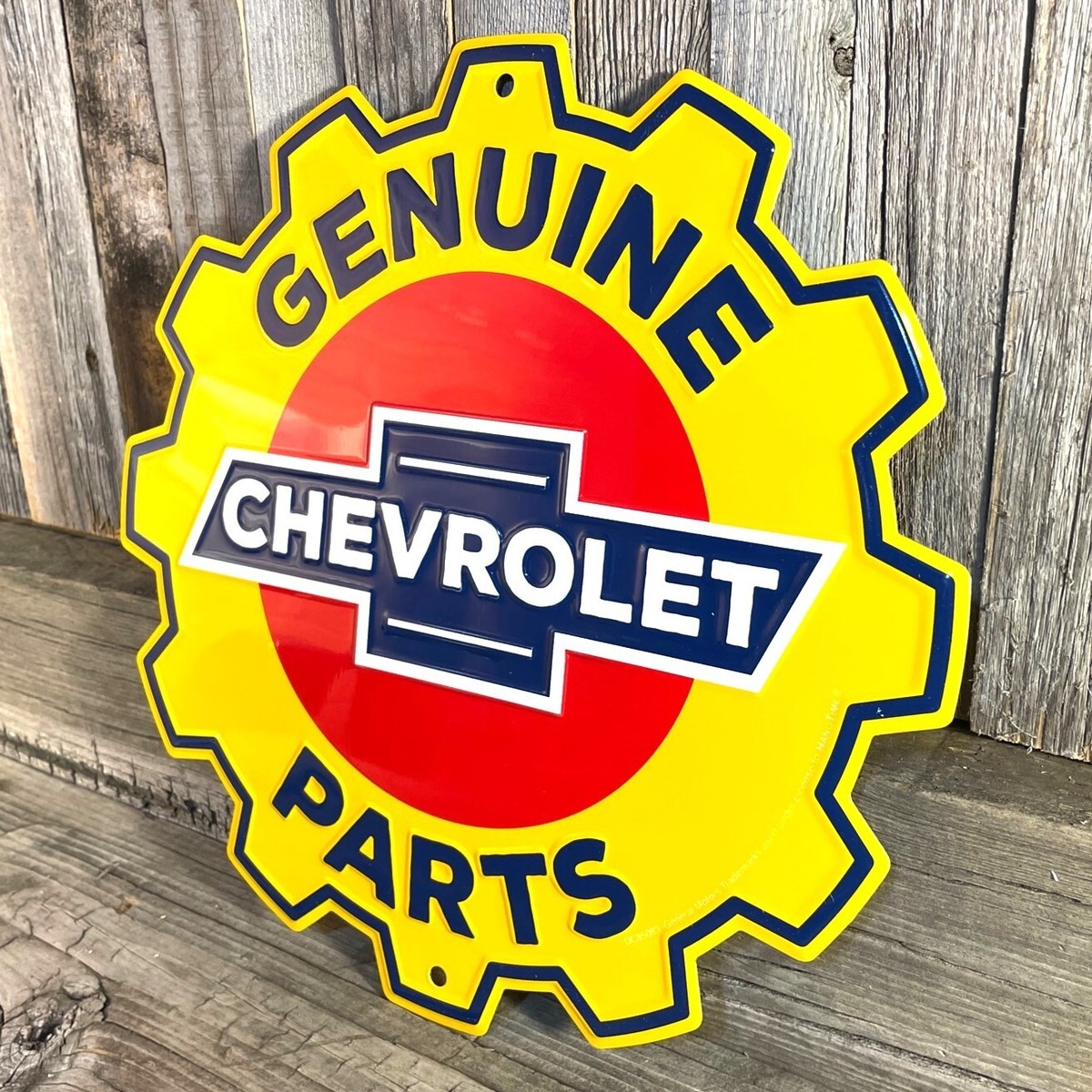 Metalen Bord – Chevy Trucks Parking Only – American Base