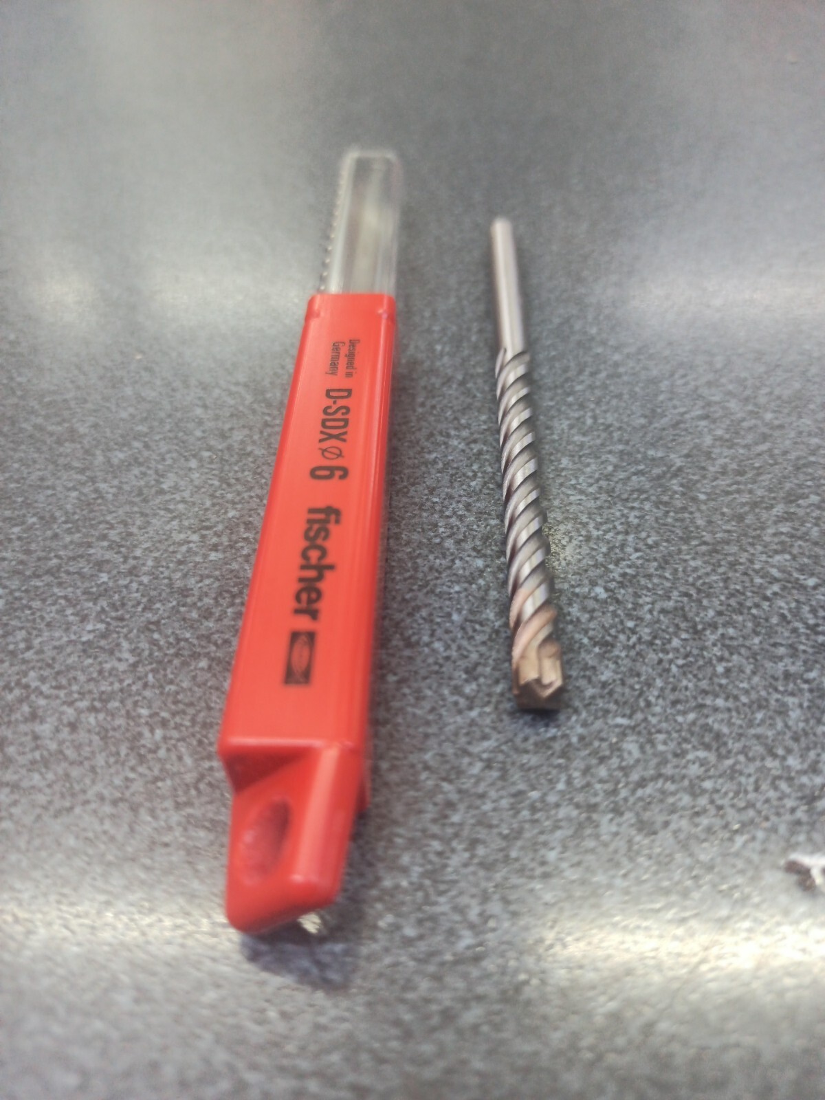 PUNTA TRAPANO D-SDX D.6 PER MURO FISCHER  TRAPANO AVVITATORE