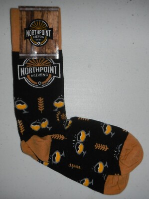North Point Brewing Beer Company Logo Pair of Socks