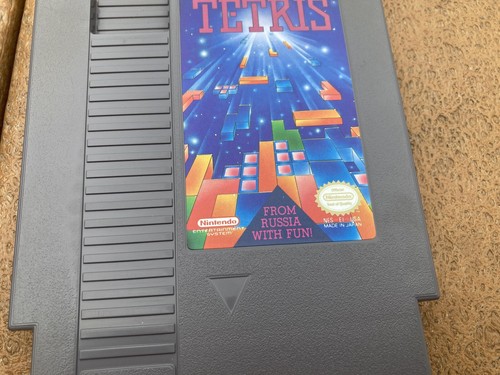 1987 Tetris NES Nintendo Box Handbuch Schaumstoff Vintage - Bild 3 von 9