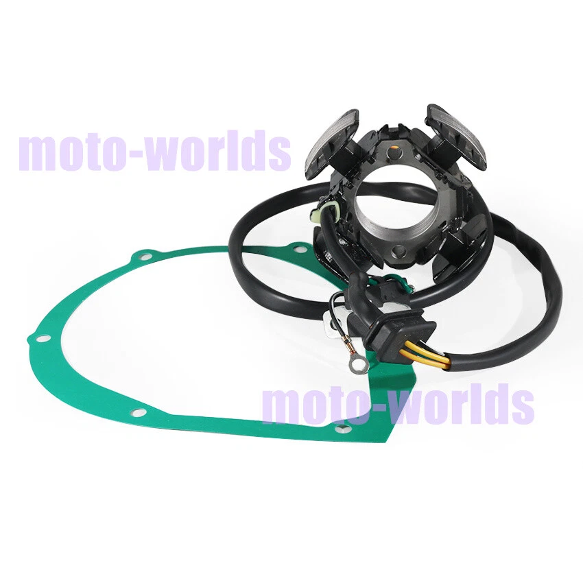 Bobina de estator Magneto + junta de cubierta para Kawasaki KLX125L KLX125-B2 04/ KLX125B6F 06 Foto 2 de 4
