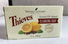 Young Living- Thieves Essential Oil- Cleansing Soap Bar- 3.5 oz New Sealed