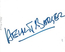 Helmut Berger autograph signed 15x18 cm album page