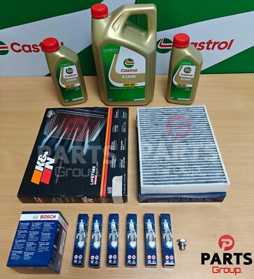 FOR BMW 1 SERIES M135i F21 BOSCH SERVICE KIT 7L CASTROL LL K&N AIR PACKAGE