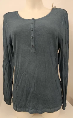 *  Lola LA- Shirt Gr. 46 Neu m. Etikett Long Langarm Petrol - Bild 1 von 4