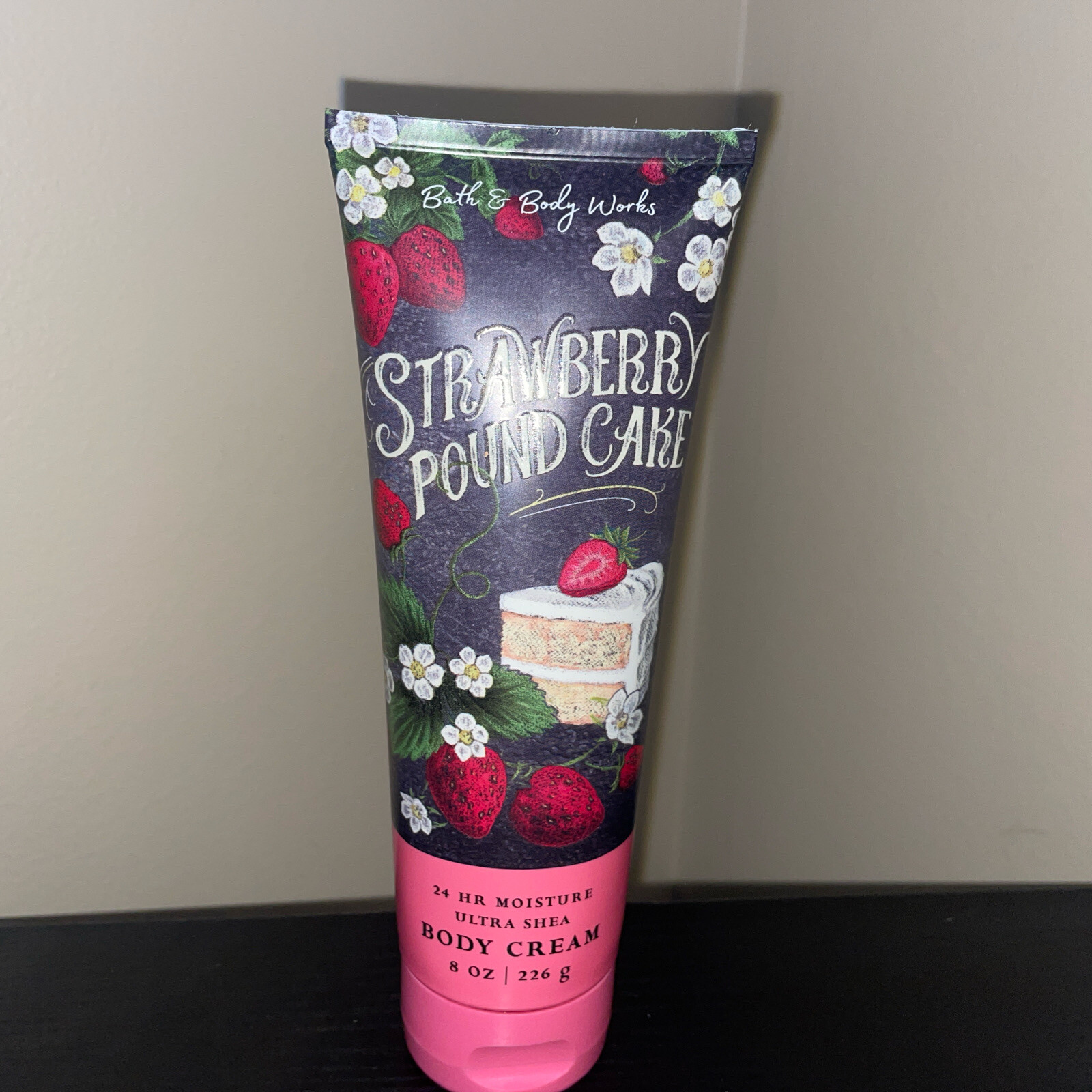 Bath And Body Works Strawberry Pound Cake Body Care Set eBay