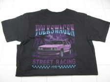 Volkswagen Official License Street Racing 1991 Black T-shirt Mens Medium