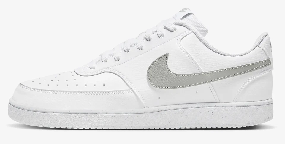 SCARPE NIKE COURT VISION LOW NEXT NATURE- DH2987-112 col.bianco/grigio - Immagine 2 di 4