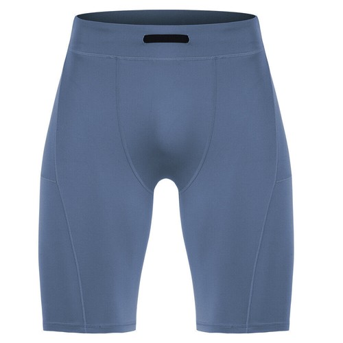 Pantaloncini corti da uomo a compressione morbidi freschi asciutti sport corsa allenamento - Foto 17 di 27