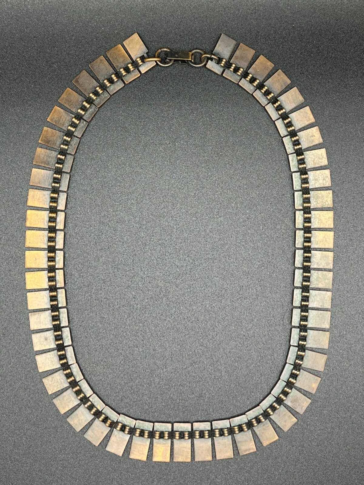 Vintage Solid Copper Necklace - image 4