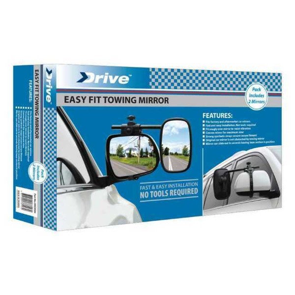 Drive MH3006 Adjustible Straps Caravan Towing Mirror for sale online eBay