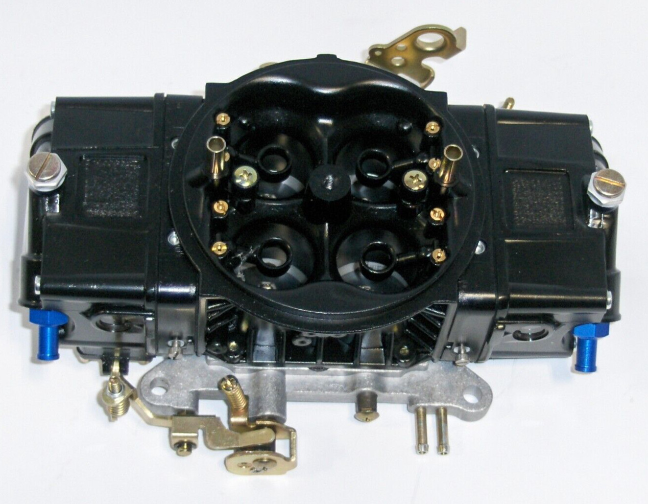 750 Carb Holley Style 750HP 4 Barrel Double Pump Pumper Carburetor ...