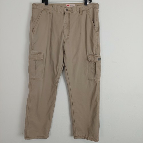 Wrangler Men's Fleece Lined Cargo Pants 