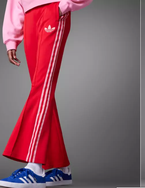 Track pants sale flared