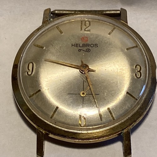 Helbros 7 Jewel 11 1/2 Ligne Movement Jeambrun PS32 For Parts Or Repair  - Picture 2 of 14