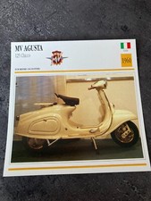 CARTE FICHE MOTO collection ATLAS MV AGUSTA 125 CHICCO
