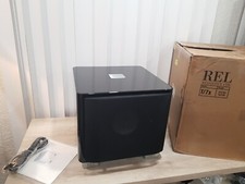 Rel T/7x Powered Subwoofer - High Gloss - Black
