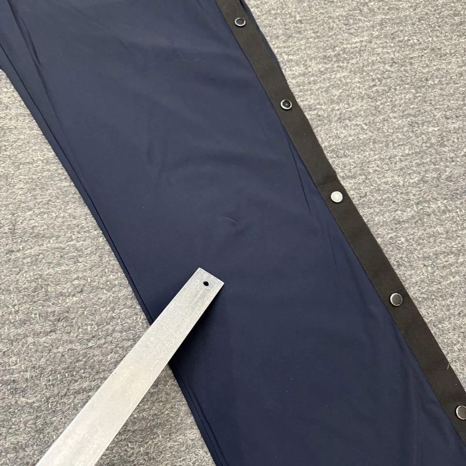 Pantalones de viaje Athleta In A Snap para mujer medianos azul marino baloncesto a presión Foto 3 de 4