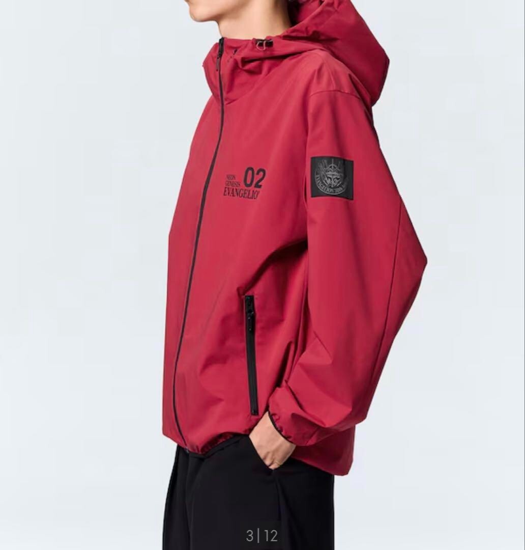 Neon Genesis Evangelion x GU Collab Windproof Shell Parka