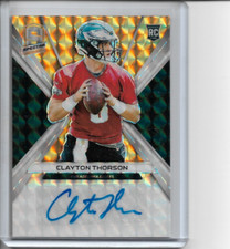 2019 Panini Spectra Clayton Thorson Rookie Auto Gold Prizm 7/10 #RA-CT NM