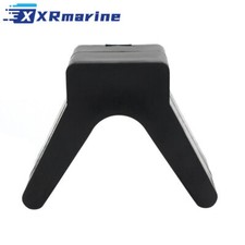 2 Zoll Bugpuffer aus Gummi in schwarz Ersatzteil für Bootsanhänger mit Bohrung