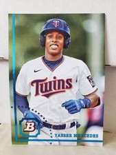 Yasser Mercedes 2022 Bowman Heritage BHP-90 Photo Image Variation SP Prospect RC