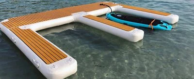 EJIA Inflatable Double Jet Ski Dock Inflatable E Dock Platform For Jet Ski Parking