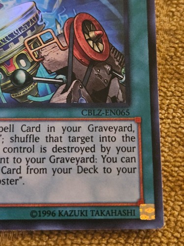Yugioh Quick Booster CBLZ-EN065 1st Edition - Picture 6 of 9