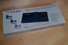 Mixer stereo processore video King Best vintage sistema MX-100 PAL