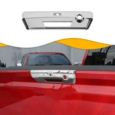 Chrome For 21+ Ford F150 Rear Tailgate Door Handle Decor Cover Trim Accessories