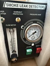 Automotive Leak Detector, Smoke Machine w/ Air Pump, Pressure Gauge, Flow Meter