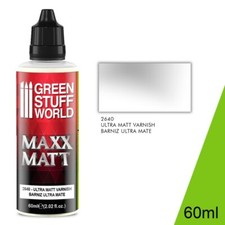 Maxx Barniz Mate 60ml - Ultramate - Imprimación Modelado Wargamer