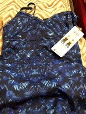 ALO Yoga Lure Long Bra Top - Kaleidoscope Print Womens Size Small NWT Retail $68