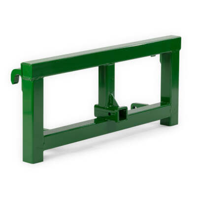 Titan Attachments Global Euro Receiver Mount Plate Fits John Deere Tractors