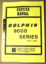 HAMMOND Dolphin 9000 series Service Manual repair Schematic Diagrams Schematic