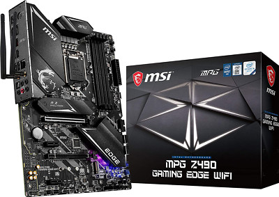 MPG Z490 GAMING EDGE WIFI ATX Gaming Motherboard (10Th Gen Intel Core, LGA 1200 