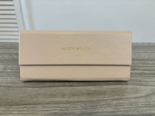 Genuine Karen Millen Sunglasses / Glasses Protective Hard Case W/ Cleaning Cloth - Picture 4 of 12