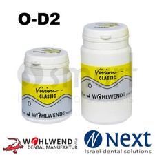 Dental lab ceramic porcelain Vision classic Wohlwend opaque 20/50 gr D2