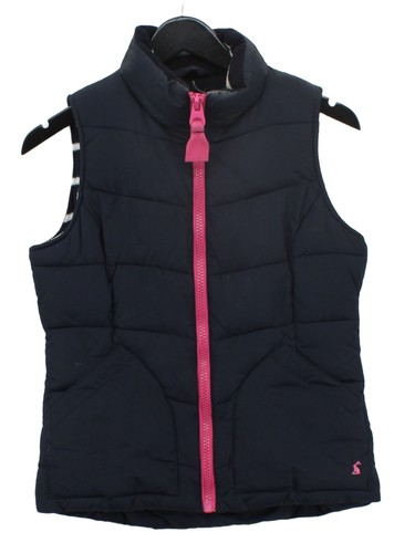 Joules Women's Coat UK 8 Blue 100% Polyester Overcoat