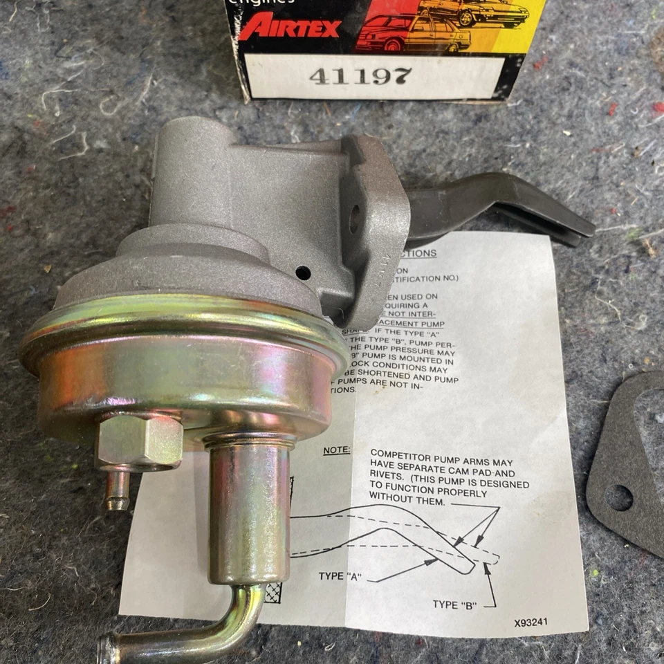 41197 Airtex Bomba de Combustible Gas Nueva para Olds Le Sabre Serie J Buick LeSabre Century Foto 2 de 4