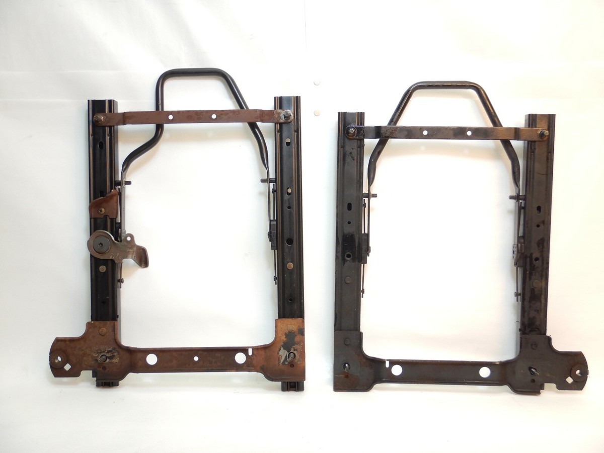 Jeep Wrangler YJ Seat Slider 87-95 Mount Adjuster Front Bracket Track OEM