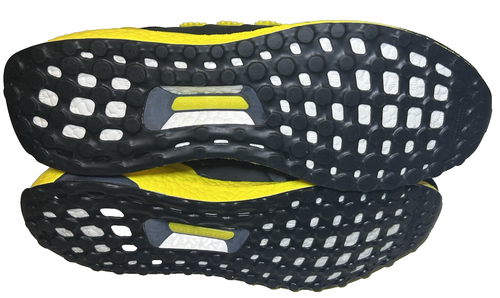 adidas Mens 11.5 Ultraboost DNA x Lego Running Shoes Core Black/Yellow Steelers - Picture 9 of 9