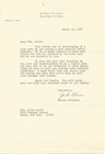 JACKIE ROBINSON PSA/DNA CERTIFIED SIGNED 1968 LETTER AUTOGRAPH GREAT CONTENT