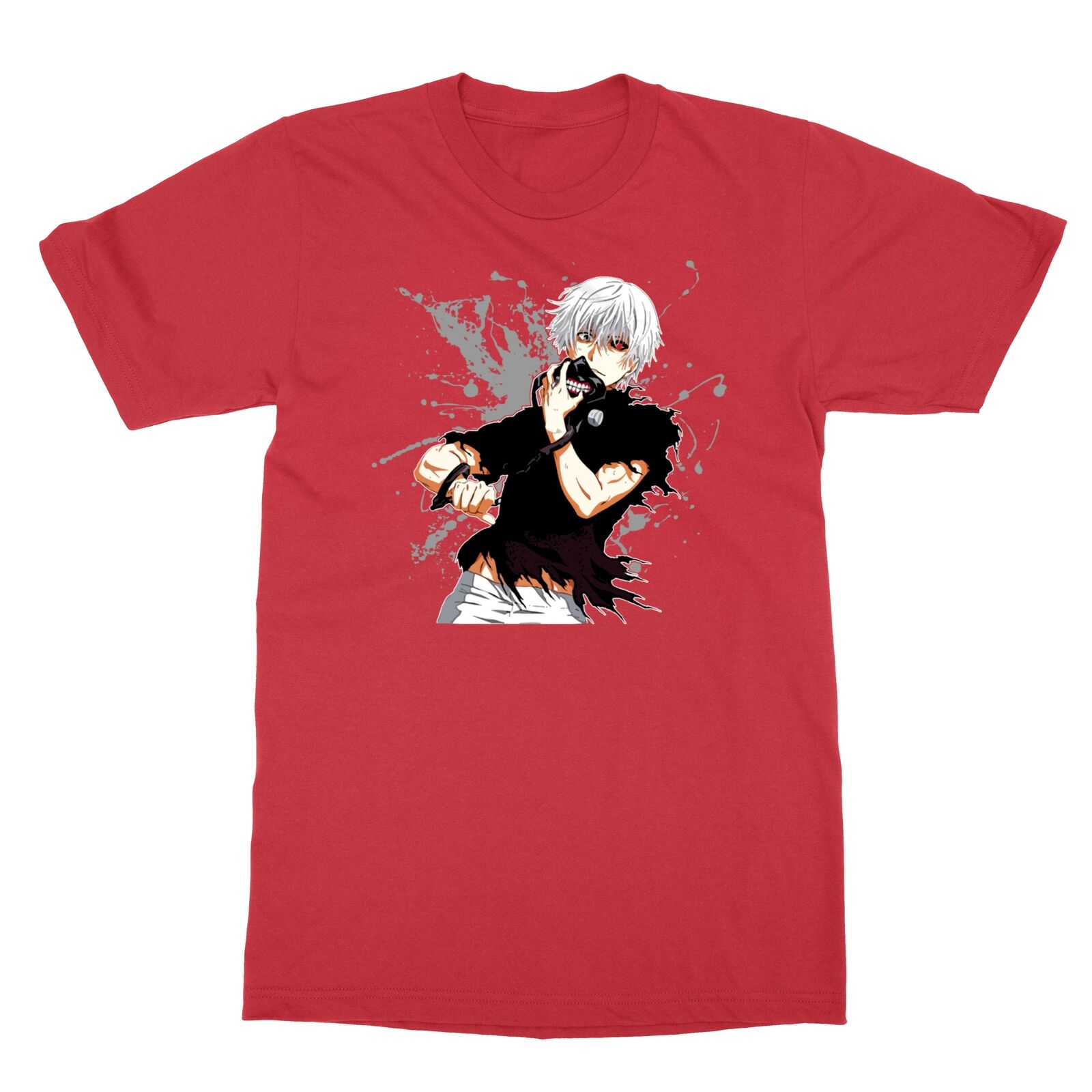 T Shirt Tokyo Ghoul, Japan Unisex Anime Tee, Halloween Shirt, Men's T-Shirt  RARE