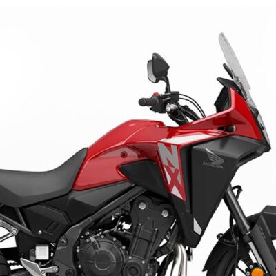 Honda NX500 2024 + Clear Eazi-Grip Streamline Tank Grip Traction Pads